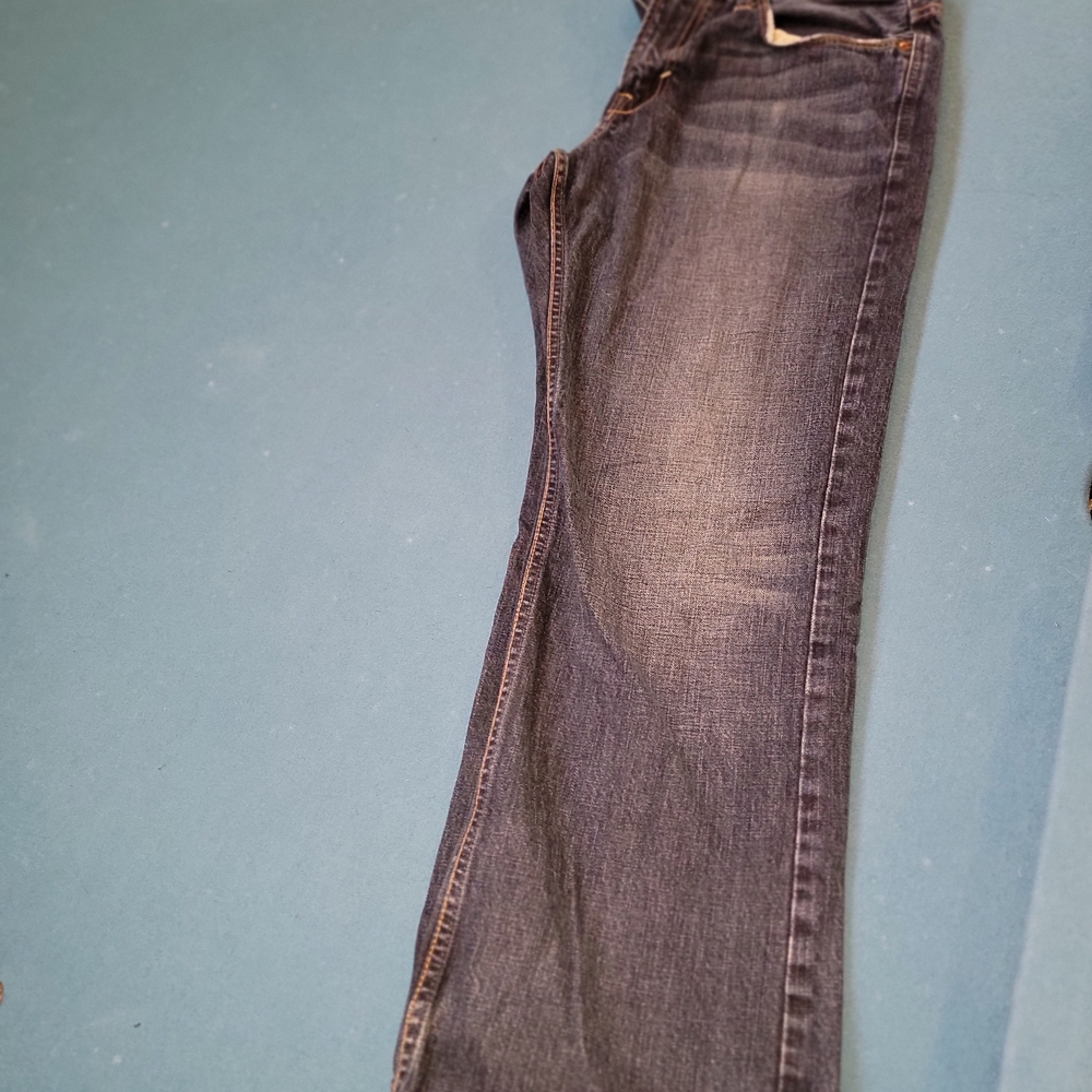 American Eagle Outfitters Men's Bootcut Jeans - Dark Blue
